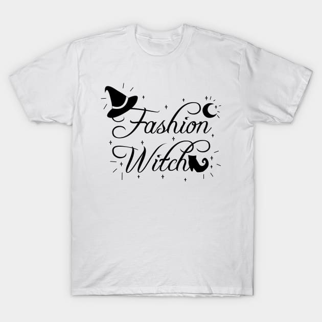 Fashion Witch T-Shirt by My Bright Ink